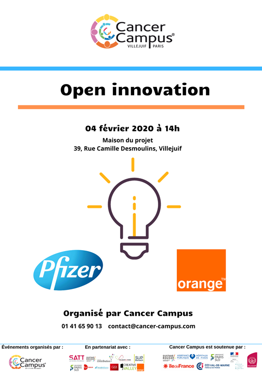 CANCER CAMPUS OPEN INNOVATION - PFIZER & ORANGE CANCER CAMPUS OPEN INNOVATION - PFIZER & ORANGE